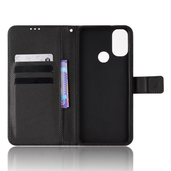 Motorola Moto E Serie Einfarbig Mode Moto E20 PU Handyhülle #2293 – Bild 3