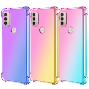 Motorola Moto E Serie Farbverlauf Mode Handyhülle TPU Moto E30 #2299
