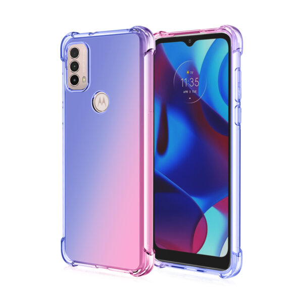Motorola Moto E Serie Farbverlauf Mode Handyhülle TPU Moto E30 #2299 – Bild 10