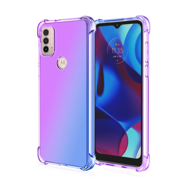 Motorola Moto E Serie Farbverlauf Mode Handyhülle TPU Moto E30 #2299 – Bild 2