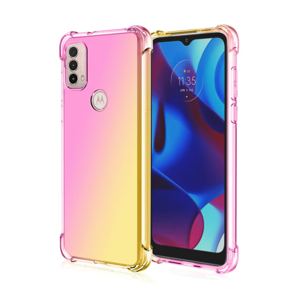 Motorola Moto E Serie Farbverlauf Mode Handyhülle TPU Moto E30 #2299 – Bild 4