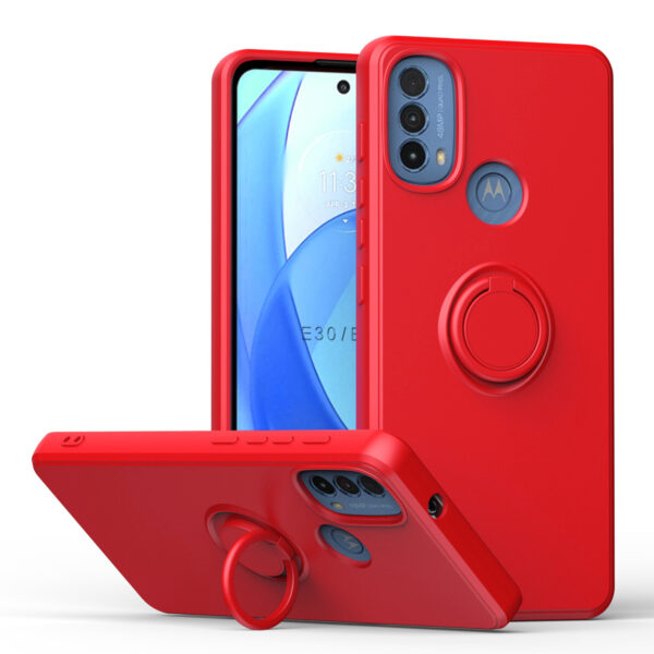 Motorola Moto E Serie TPU Moto E40 Ring Handyhülle Mode #2308 – Bild 11