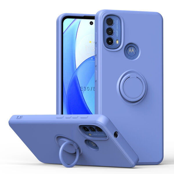Motorola Moto E Serie TPU Moto E40 Ring Handyhülle Mode #2308 – Bild 12