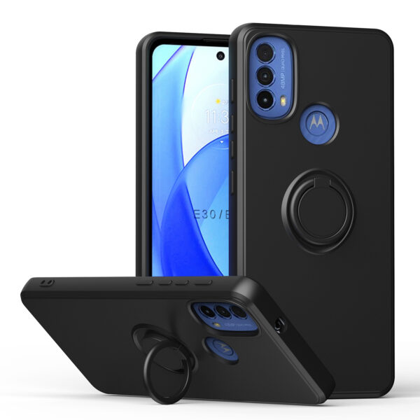 Motorola Moto E Serie TPU Moto E40 Ring Handyhülle Mode #2308 – Bild 6