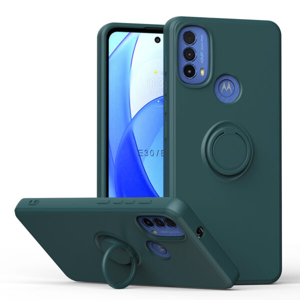 Motorola Moto E Serie TPU Moto E40 Ring Handyhülle Mode #2308 – Bild 7