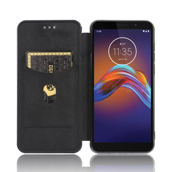 Motorola Moto E Serie Mode Moto E6 Play Einfarbig Handyhülle #2310 – Bild 4