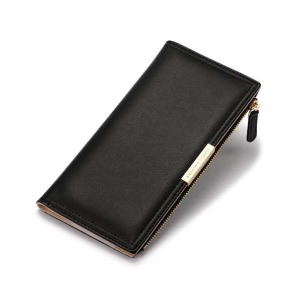 Geldbörsen Und Taschen Mode Einfarbig PU Geldbörse Universal #3210 – Bild 5